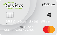 Genisys Credit Union Platinum Mastercard